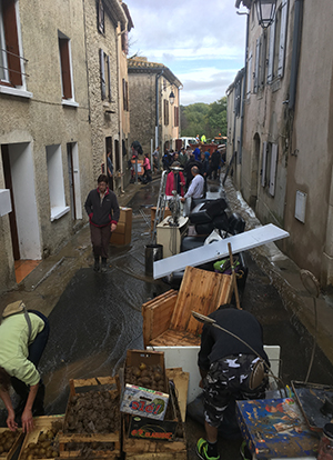 Village d'Aragon le 15 octobre 2018