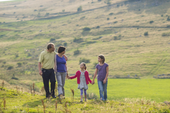 Une famille, photo Téo Lannié/CCMSA Images