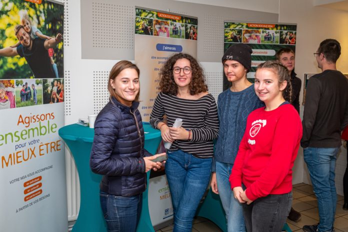 Forum "Heureux qui communique" organisé à Poix-Terron (Ardennes) par la MSA Marne Ardennes Meuse