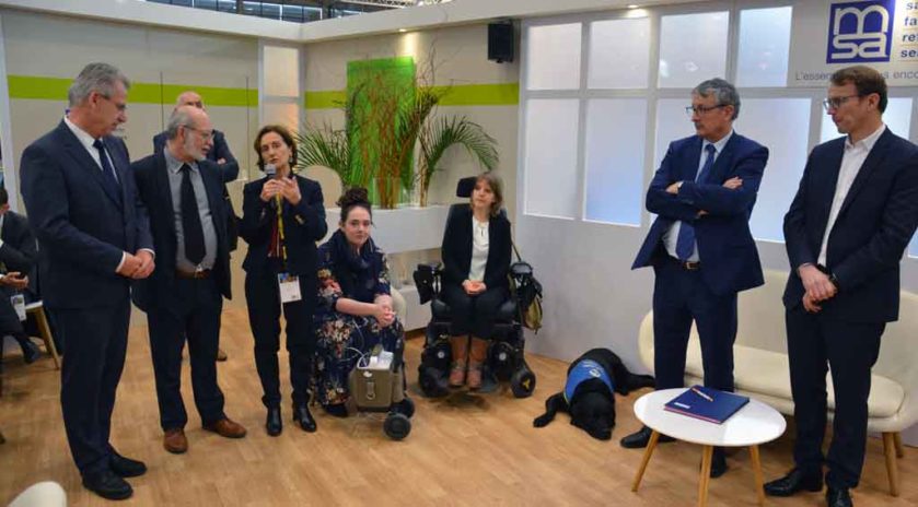 Handicap : UnilaSalle et la MSA s’unissent Le 28 février, les représentants de l’école d’ingénieurs UniLaSalle et la MSA ont profité de leur présence au salon de l’agriculture Porte de Versailles à Paris afin de renouveler leur engagement pour l’intégration des étudiants en situation de handicap pour quatre années. Explications.