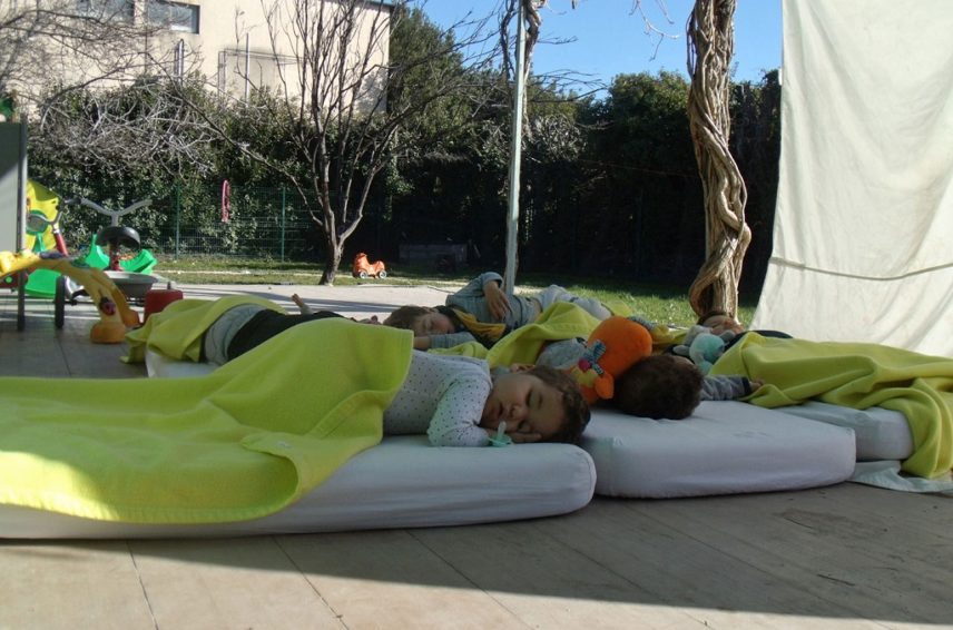 sieste crèche l'esquirou avignon