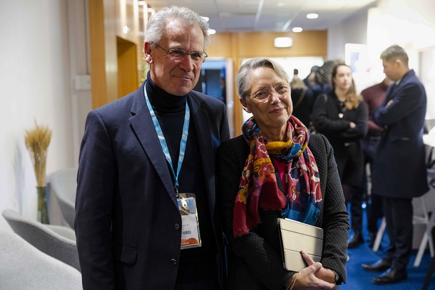 elisabeth borne et francois emmanuel Blanc au salon agriculture 2023