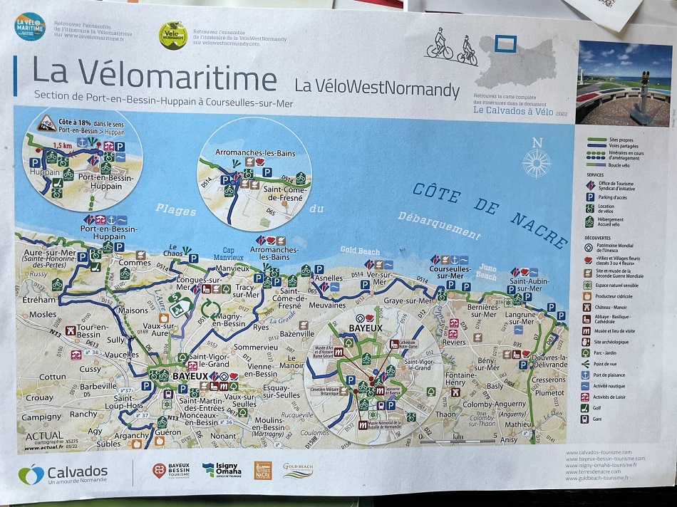 velomaritime westnormandy normandie calvados