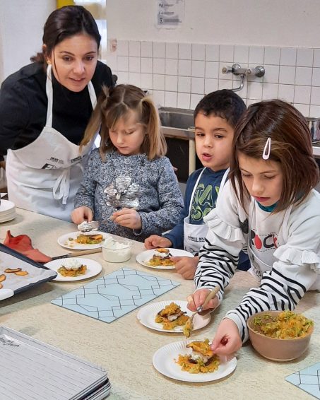 Mille-feuille de légumes fromage frais nutritionniste Gravouil enfants